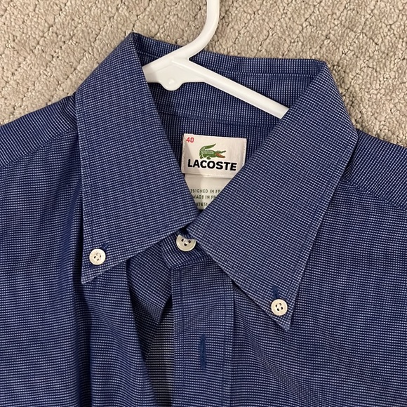 Lacoste size 40 button up - Picture 2 of 2